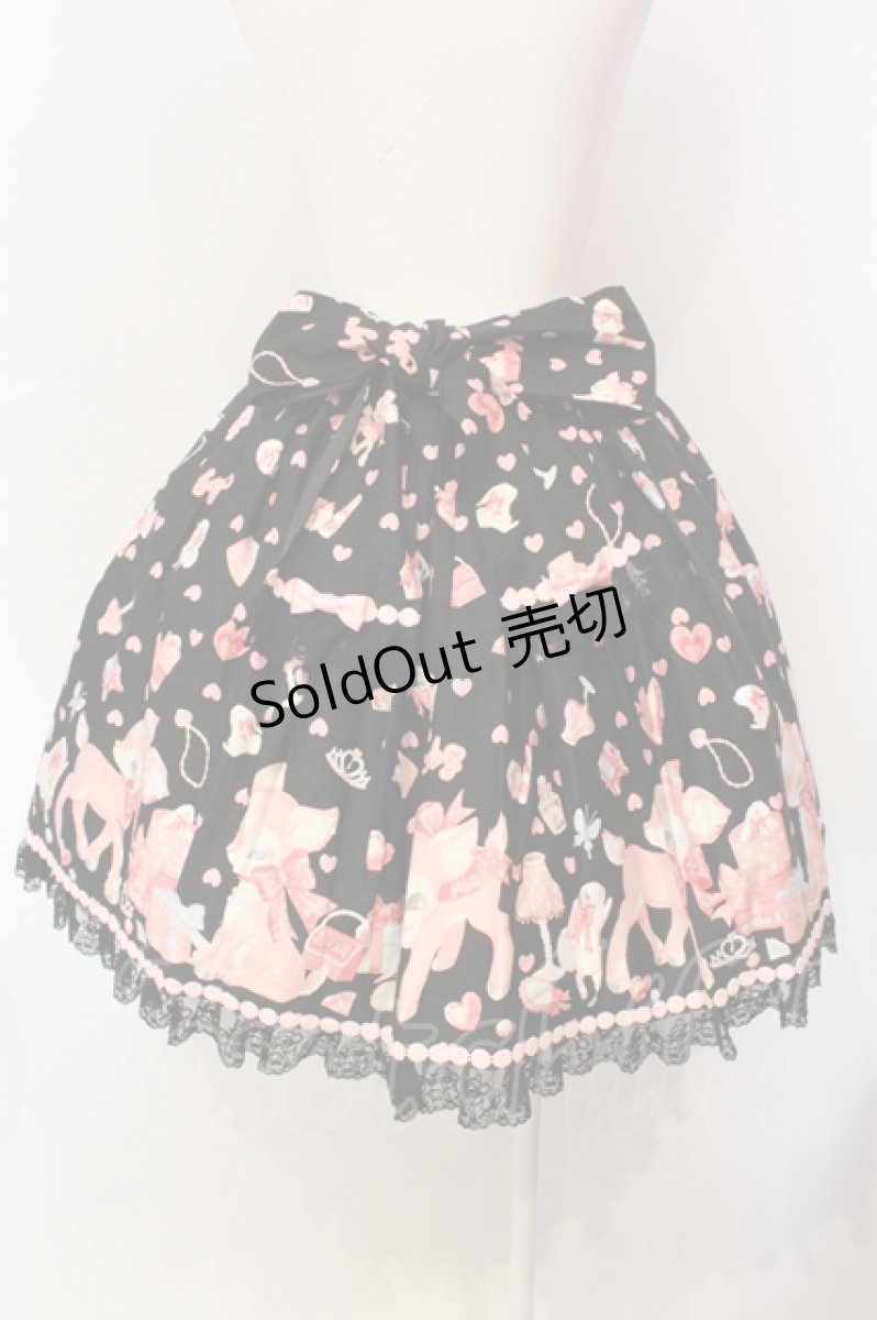 画像5: Angelic Pretty / 小鹿のミルキーちゃんスカート  クロ O-25-06-09-009-AP-OP-OW-OS (5)