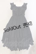 metamorphose / ティアードフリルハイウエストジャンパースカート  ネイビー O-25-06-09-011-ME-OP-OW-OS