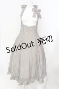 Forest Wardrobe（海外ロリータブランド） / 森林以南 コルセットジャンパースカート L ブラウンストライプ O-25-06-09-009-LO-OP-IG-OS