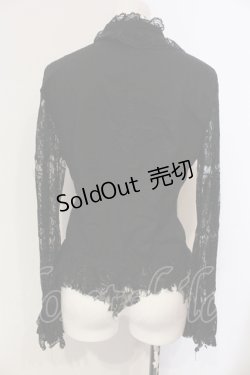 画像3: Addictrap / レーススリーブブラウス  ブラック O-25-06-10-037-PU-TO-OW-OS