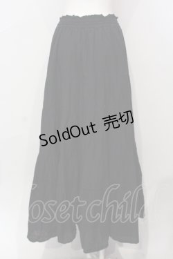画像3: PEACE NOW / ロングスカート M ブラック O-25-06-10-042-PU-SK-OW-OS