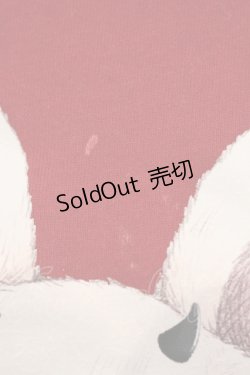 画像2: Secret Honey / デビルバニービッグTシャツ 2 ワイン O-25-06-10-043-CA-OP-IG-OS