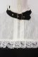 画像2: Rojita / ベルトチョーカーメイドライクワンピース  クロ O-25-06-10-051-LO-OP-IG-OS (2)