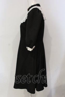 画像3: Rojita / ベルトチョーカーメイドライクワンピース  クロ O-25-06-10-051-LO-OP-IG-OS