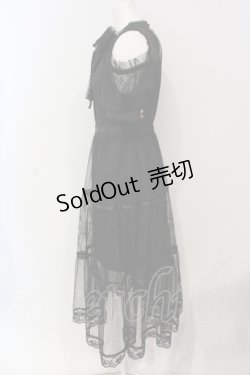 画像3: LIZ LISA / 肩あきティアードワンピース  クロ O-25-06-10-052-LO-OP-IG-OS