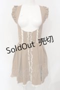 LIZ LISA / バックティアード刺繍スカート  ブラウン O-25-06-10-053-LO-SK-IG-ZY