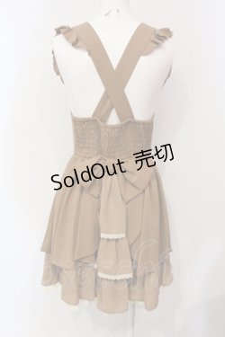 画像4: LIZ LISA / バックティアード刺繍スカート  ブラウン O-25-06-10-053-LO-SK-IG-ZY