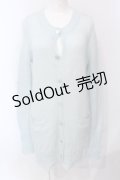 Katie / FLUFFY long cardigan F ブルー O-25-06-10-063-LO-TO-OW-OS
