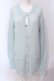 画像1: Katie / FLUFFY long cardigan F ブルー O-25-06-10-063-LO-TO-OW-OS (1)
