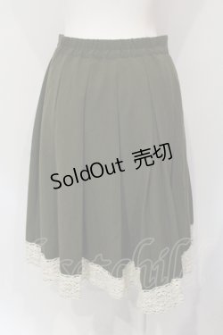 画像2: an another angelus / バックル付きプリーツスカート F グリーン O-25-06-10-066-CA-SK-OW-OS