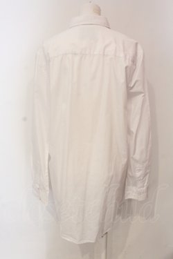 画像2: KMK / ペイントBIGシャツ F ホワイト O-25-06-10-075-PU-BL-YM-OS