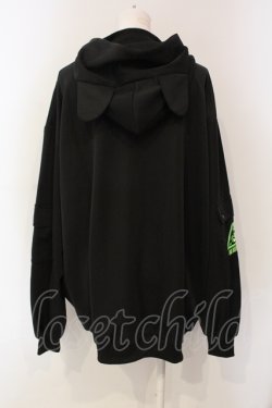 画像3: ACDC RAG / 渦雷ジャケット  ブラック×グリーン O-25-06-10-082-PU-JA-IG-OS