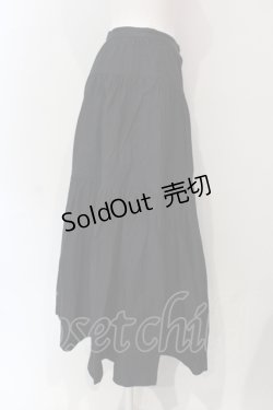 画像2: KANEKO ISAO / ピンタックロングスカート  クロ O-25-06-10-090-EL-SK-OW-ZI