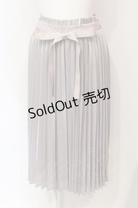Fi.n.t / シャイニープリーツスカート F グレー系 O-25-06-10-097-CA-SK-OW-OS