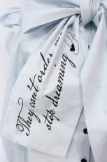 画像2: LOBU LOBU / 〈Disney / CINDERELLA〉ribbon frill blouse　ブラウス F ペールブルー O-25-06-10-100-LO-BL-OW-ZS (2)