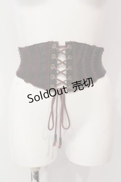 画像1: OZZ ANGELO / ゴムベルト  ワイン O-25-06-10-009-OO-ZA-IG-OS