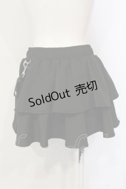画像3: REFLEM / ポーチ付きティアードフリルスカート F ブラック O-25-06-10-021-PU-SK-OW-OS