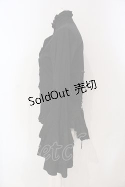 画像2: Drug Honey / 姫袖フリルブラウス  ブラック O-25-06-10-028-PU-BL-OW-OS