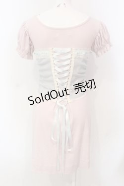 画像4: Katie / LOVELY LINGERIE ランジェリーワンピース F ピンク×ミントブルー O-25-06-12-034-LO-OP-OW-OS