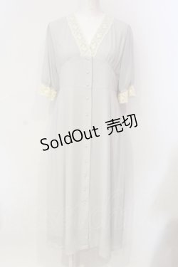 画像1: an another angelus / レース使いガウンワンピース F グリーン O-25-06-12-035-CA-OP-OW-ZT089