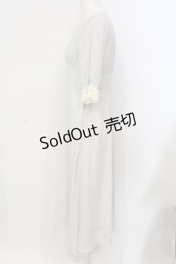 画像2: an another angelus / レース使いガウンワンピース F グリーン O-25-06-12-035-CA-OP-OW-ZT089