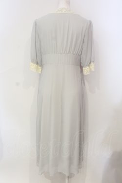 画像3: an another angelus / レース使いガウンワンピース F グリーン O-25-06-12-035-CA-OP-OW-OS