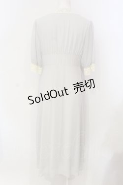 画像3: an another angelus / レース使いガウンワンピース F グリーン O-25-06-12-035-CA-OP-OW-ZT089