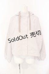 axes femme / 【選べる2丈】撥水加工マウンテンパーカー M ショート丈 ピンクベージュ O-25-06-12-042-AX-JA-IG-OS