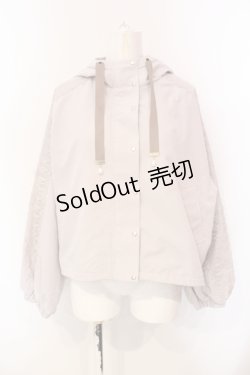 画像1: axes femme / 【選べる2丈】撥水加工マウンテンパーカー M ショート丈 ピンクベージュ O-25-06-12-042-AX-JA-IG-OS