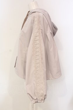 画像2: axes femme / 【選べる2丈】撥水加工マウンテンパーカー M ショート丈 ピンクベージュ O-25-06-12-042-AX-JA-IG-OS