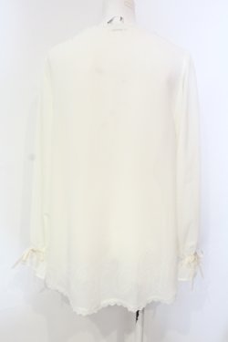 画像2: axes femme / イレヘムシフォンカーデ Ｆ オフシロ O-25-06-12-043-AX-TO-IG-OS