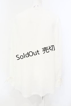 画像2: axes femme / イレヘムシフォンカーデ Ｆ オフシロ O-25-06-12-043-AX-TO-IG-OS