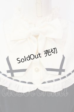 画像2: axes femme POETIQUE / アンジェリック　クワイヤワンピース  ネイビー O-25-06-12-056-AX-OP-IG-OS