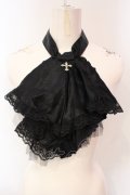 MARBLE / ネクタイ＆ドレープリバーシブル2WAYタイ  黒×えんじ柄 O-25-06-12-061-GO-ZA-IG-OS