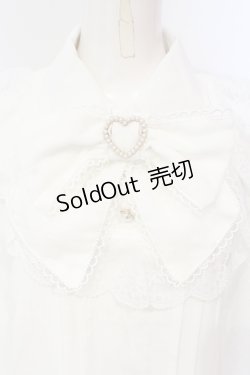 画像2: Rojita / ハートドビードットリボンブラウス F シロ O-25-06-12-062-LO-BL-OW-OS