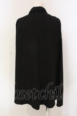 画像2: axes femme / レース切り替えノースリブラウス M クロ O-25-06-12-066-AX-BL-OW-OS