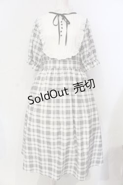 画像1: m petit by misako / ワンピース LL シロ×クロ O-25-06-12-007-LO-OP-OW-OS