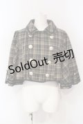 axes femme POETIQUE / ダブルボタンケープジャケット M グリーン O-25-06-12-075-AX-JA-OW-OS