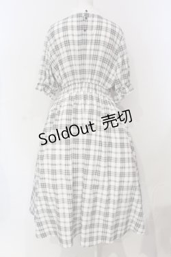 画像3: m petit by misako / ワンピース LL シロ×クロ O-25-06-12-007-LO-OP-OW-OS