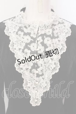 画像2: axes femme Nostalgic / ベロアレースワンピース M クロ O-25-06-12-077-LO-OP-OW-OS