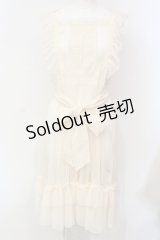 axes femme kawaii / ドットチュールエプロン M キナリ O-25-06-12-079-AX-OP-OW-OS