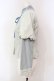 画像2: Maison de FLEUR Petite Robe canone / 袖切り替えブラウス サックス S O-25-06-12-020-EL-BL-OW-OS (2)