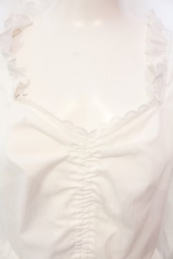 画像2: Ank Rouge / ギャザーブラウス M シロ O-25-06-12-025-CA-BL-OW-OS