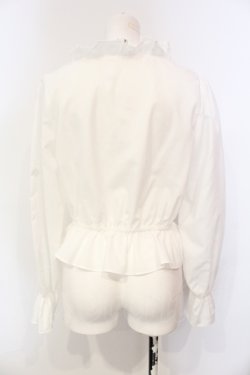 画像3: Ank Rouge / ギャザーブラウス M シロ O-25-06-12-025-CA-BL-OW-OS