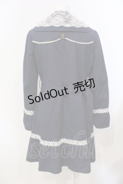 画像3: axes femme POETIQUE / リボンいちご刺繍コート M コン O-25-06-14-040-AX-CO-YM-OS