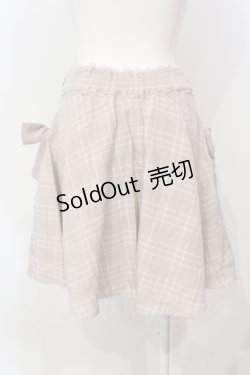画像3: LODISPOTTO / サイドリボンチェックスカパン M ピンク O-25-06-14-045-LO-PA-YM-OS