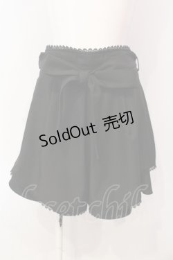 画像1: axes femme POETIQUE / フロントタックキュロット  クロ O-25-06-14-050-AX-PA-IG-OS