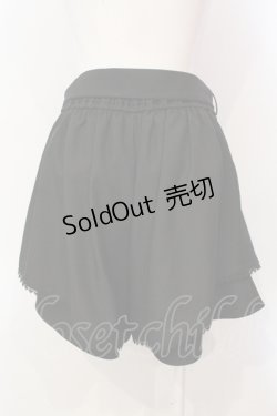 画像2: axes femme POETIQUE / フロントタックキュロット  クロ O-25-06-14-050-AX-PA-IG-OS