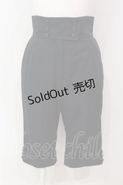 画像1: ATELIER BOZ / エゼルバルドハーフパンツ  ブラック O-25-06-14-053-EL-PA-OW-OS