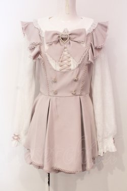 画像1: LIZ LISA / フリルスピンドルセットアップ  ピンク O-25-06-14-057-LO-OP-IG-OS
